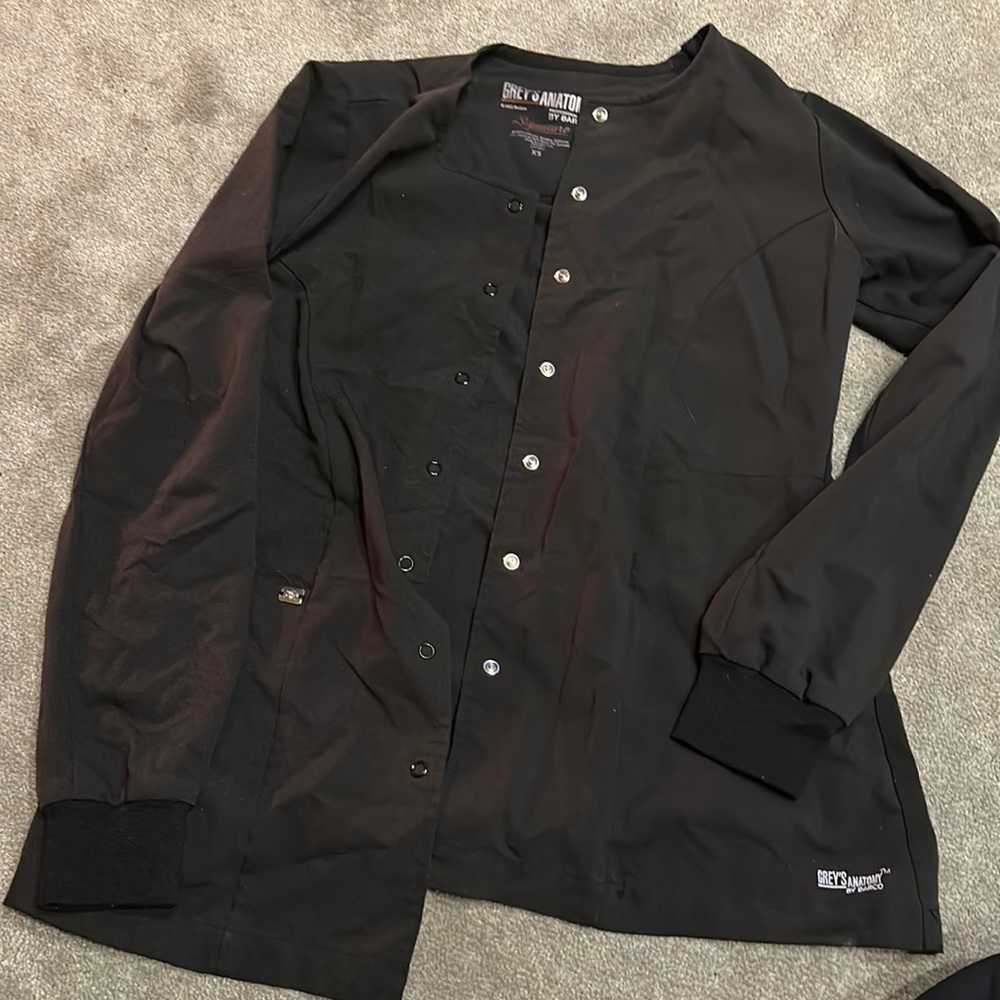 Greys anatomy signature scrub jacket
